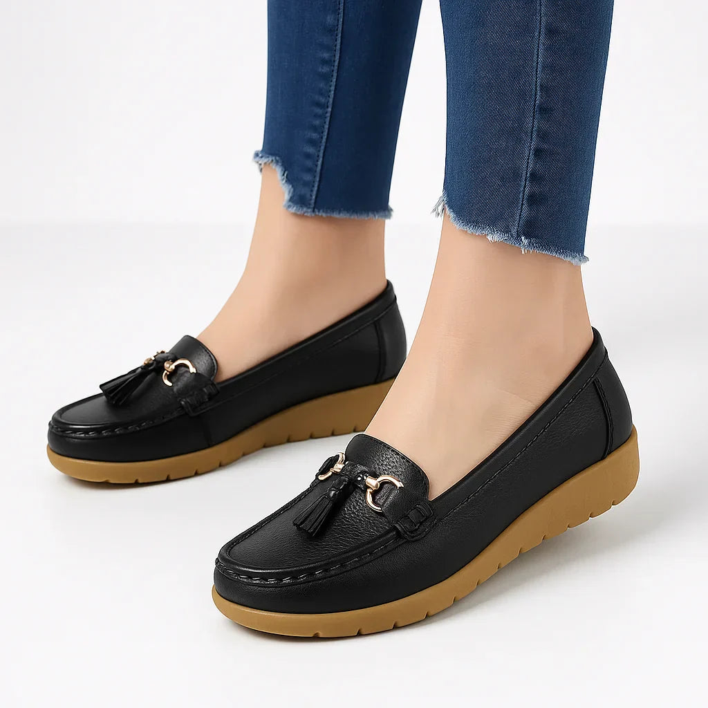Heritage Orthopedic Leather Moccasin