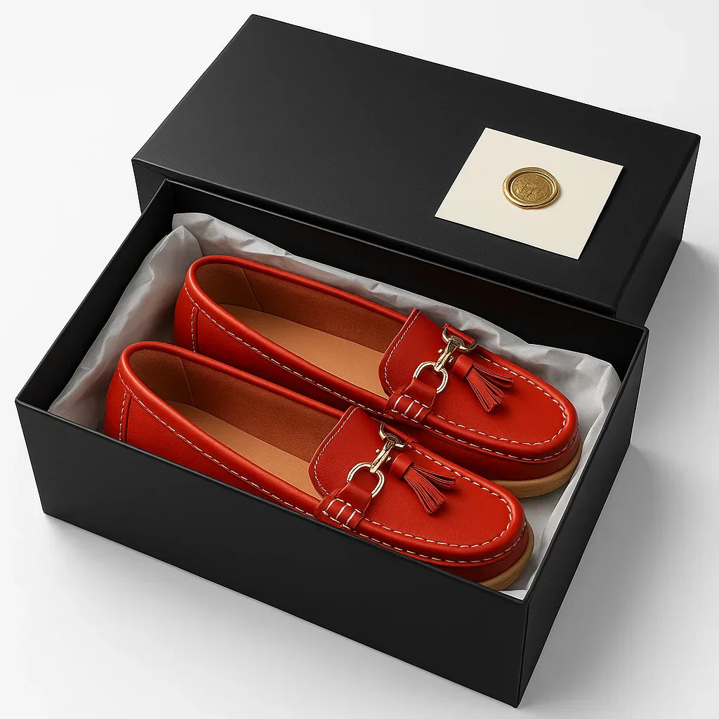 UrbanEase Orthopedic Leather Moccasin