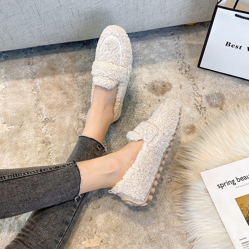 Velora Comfort Plush Non-Slip Moccasins