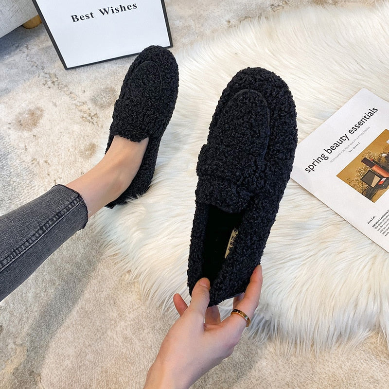 Velora Comfort Plush Non-Slip Moccasins