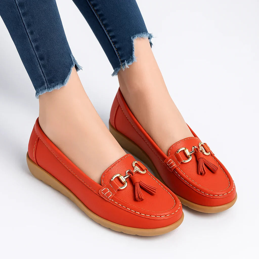 Heritage Orthopedic Leather Moccasin