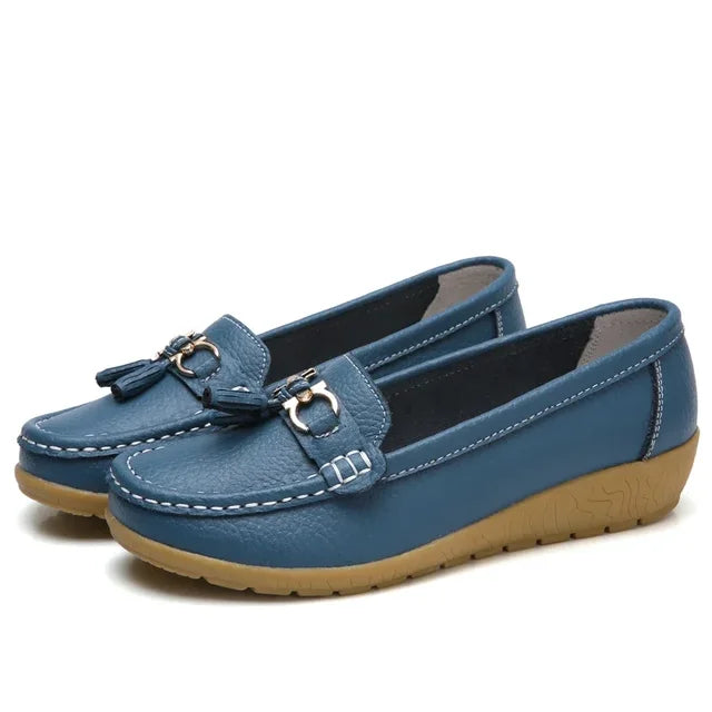 UrbanEase Orthopedic Leather Moccasin