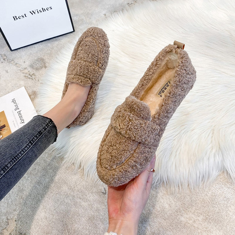 Velora Comfort Plush Non-Slip Moccasins