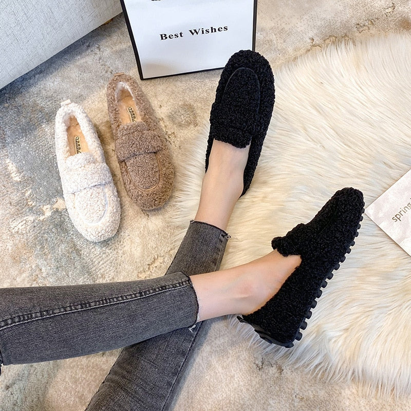 Velora Comfort Plush Non-Slip Moccasins